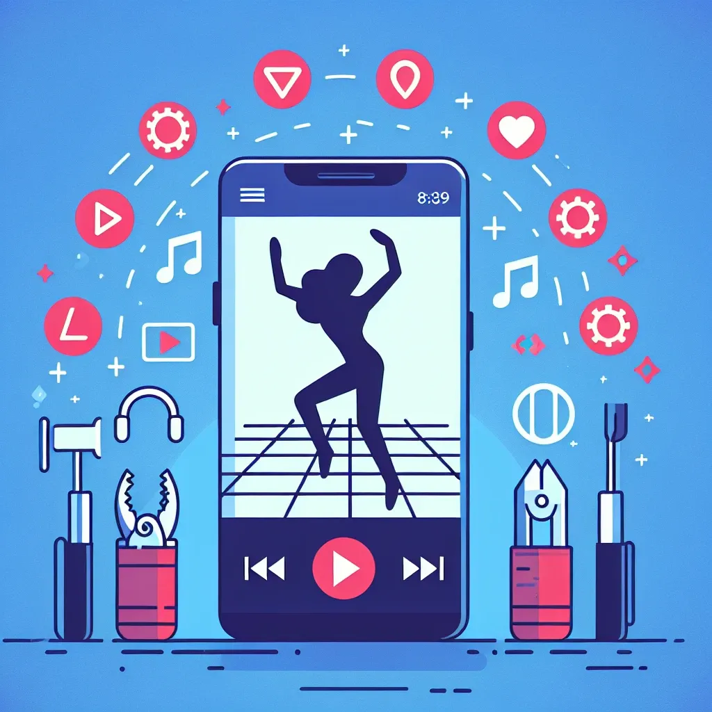 "Screenshot of a TikTok video download interface demonstrating tools and tips for downloading TikTok videos without a watermark, featured in the article 'Baixar Vídeos do TikTok Sem Marca D'água: Dicas e Ferramentas Eficazes.'"